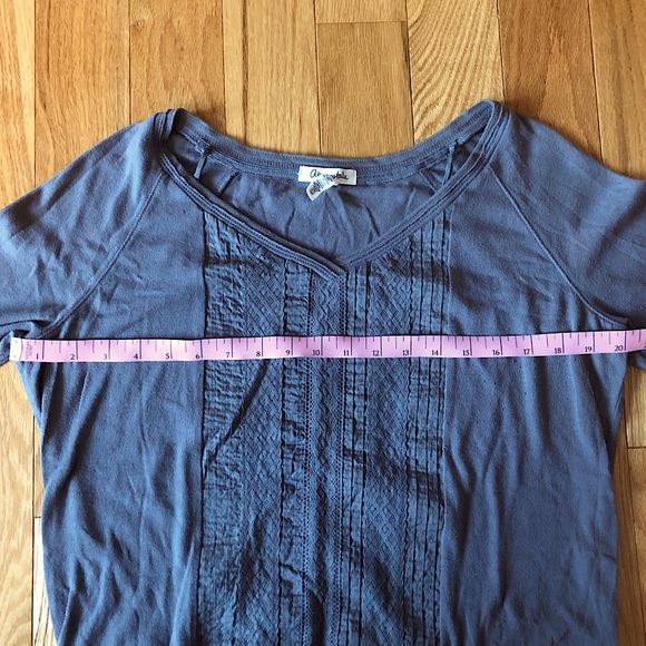 Aeropostale Lace Front Detail Long Sleeve - Picture 8 of 10